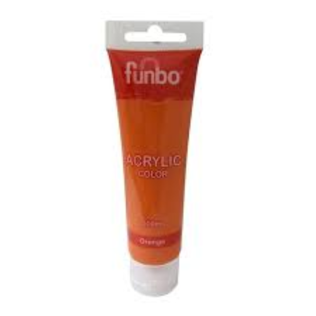 Funbo Acrylic TUBE 100ml 313 ORANGE FO-AC-100-313
